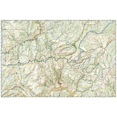 La Garita Cochetopa Colorado turistická mapa GPS komp. NGS – Sleviste.cz