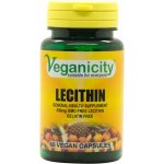 Veganicity Lecitin 550 mg Přirozený Cholin a Inositol 60 kapslí – Zbozi.Blesk.cz