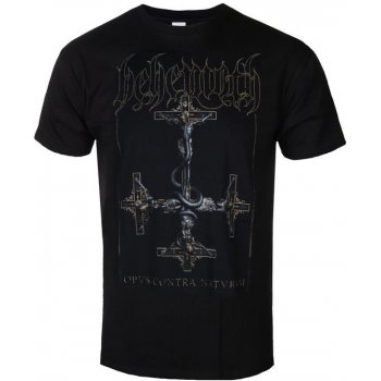 Tričko metal KINGS ROAD Behemoth Opvs Contra Natvram Cover černá