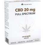 Pharma Activ CBD 20 mg 60 + 15 tobolek – Zboží Mobilmania