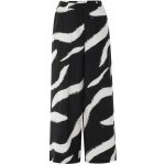 Esmara Dámské kalhoty se širokými nohavicemi z elegantního kepru černá/bílá – Zbozi.Blesk.cz
