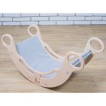 Montessori ELIS DESIGN Potah na houpačku 5in1 s elastanem šedá – Zboží Dáma