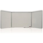 Filux Triptych magnetická tabule bílá 120 x 90/240 cm – Hledejceny.cz