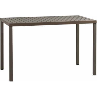 Nardi Cube 120 x 70 cm Tmavě hnědý plastový zahradní stůl – Hledejceny.cz