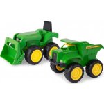 Tomy Sklápěč a traktor John Deere – Zboží Dáma
