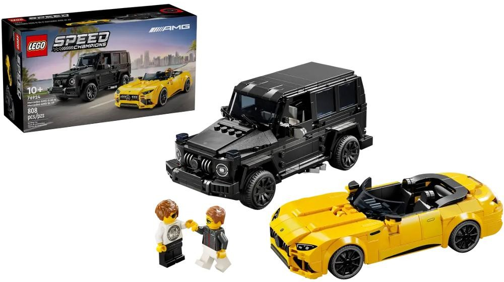 LEGO® Speed Champions 76924 Mercedes AMG G 63 a Mercedes AMG SL 63