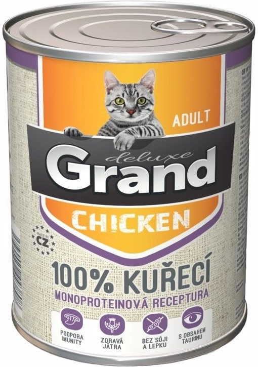 Grand deluxe kočka drůbeží 400 g