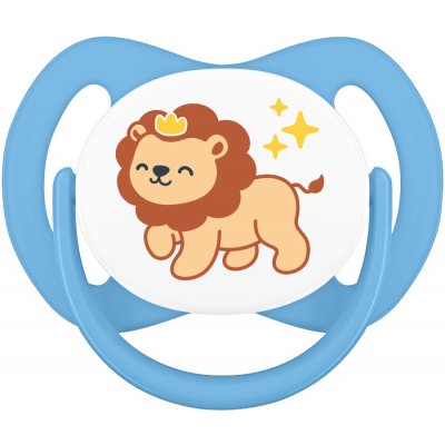 Dentistar ortodontický dudlík modrá se lvem – Zboží Mobilmania