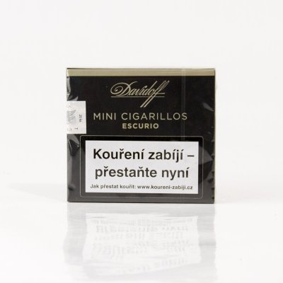 Davidoff Mini Escurio Cigarillos 20 ks – Zboží Dáma