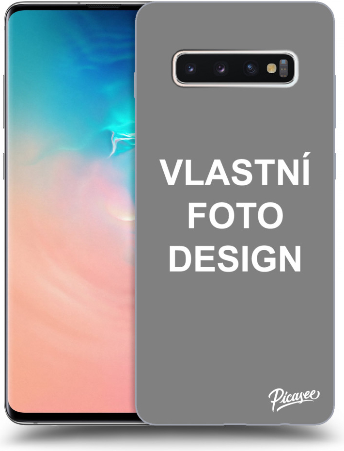 Pouzdro Picasee silikonový Samsung Galaxy S10 Plus G975 - Vlastní design/motiv černé