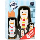 Small Foot Matrioška rodina tučňáků