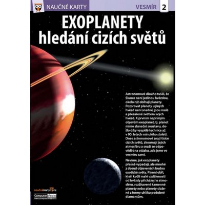 Exoplanety - Naučné karty – Zbozi.Blesk.cz