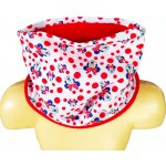 Sun City Nákrčník MINNIE všude polar fleece červenobílý – Zboží Dáma