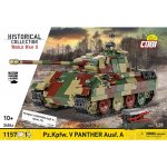 COBI 2654 World War II Německý střední tank Pz.Kpfw. V Panther Ausf. A 1:28 – Zboží Dáma
