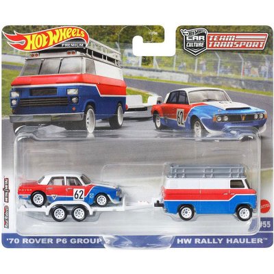 Hot Wheels Premium Car Culture Team Transport 70 Rover P6 Group 2 a Rally – Zbozi.Blesk.cz