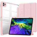 SES 2v1 Smart flip cover + zadní silikonový ochranný obal s držákem na pero Xiaomi Pad 6 15545 světle růžový – Zbozi.Blesk.cz