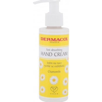 Dermacol Fast absorbing hand cream krém na ruce s pumpičkou heřmánek 150 ml