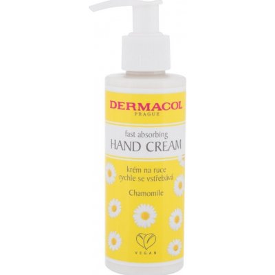 Dermacol Fast absorbing hand cream krém na ruce s pumpičkou heřmánek 150 ml – Zboží Mobilmania
