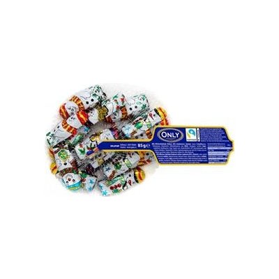 Only Sněhuláci z mléčné čokolády v síťce 85 g – Zboží Dáma