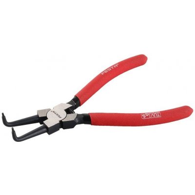 Kleště na segerovy kroužky vnitřní zahnuté, 180 mm, FESTA – Hledejceny.cz