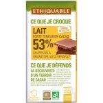 Ethiquable Bio Mléčná čokoláda 53% 100 g – Sleviste.cz