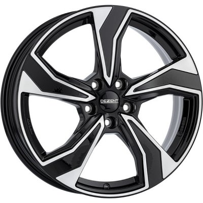 Dezent KB 7,5x18 5x114,3 ET55 black polished | Zboží Auto