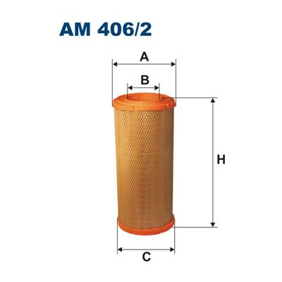 AM406/2 FILTRON Vzduchový filtr – Hledejceny.cz