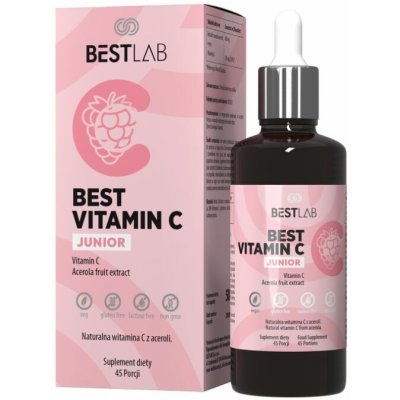 Best Lab Best Vitamin C Junior kapky s acerola 50 ml – Hledejceny.cz