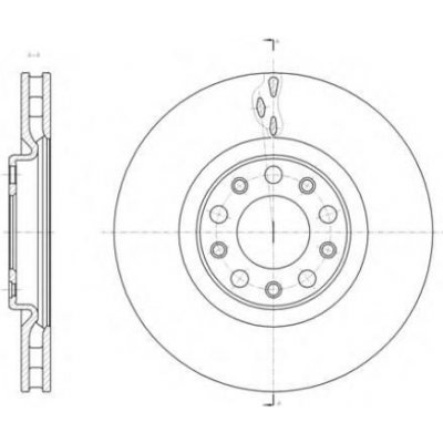 REMSA Brzdový kotouč - 305 mm RMS 61427.10 – Zboží Mobilmania