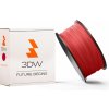 Tisková struna 3DW - ABS 1,75mm červená, 1kg, tisk 220-250°C