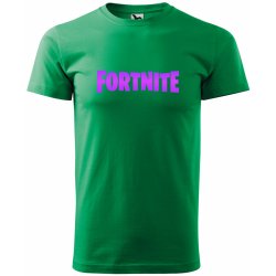 Sablio tričko s potiskem Fortnite Pink zelené