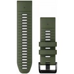 Garmin řemínek QuickFit 22 Moss / Graphite Silicone 010-13280-07 – Zboží Živě
