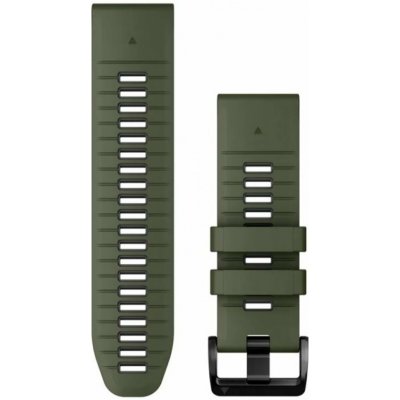 Garmin řemínek QuickFit 22 Moss / Graphite Silicone 010-13280-07 – Zboží Živě