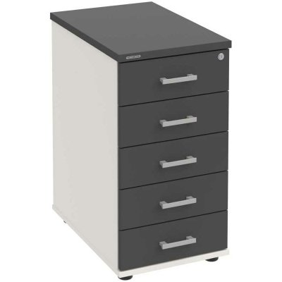 Hobis K 35 C N 5 zásuvek léta napříč 60 cm bílá antracit – Hledejceny.cz