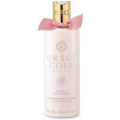 Grace Cole hydratační tělové mléko Peony & Pink Orchid 300 ml