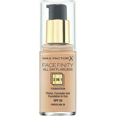 Max Factor Facefinity 3v1 All Day Flawless make-up 30 Porcelain 30 ml – Zboží Mobilmania