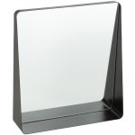J-Line Černé kovové závěsné zrcadlo Zaya 41 x 38 cm – Hledejceny.cz