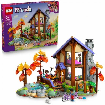 LEGO® Friends 42705 Útulná chata v podzimním lese – Zboží Živě