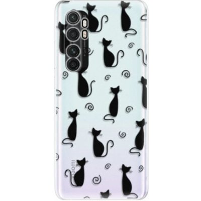 iSaprio Cat pattern 05 Xiaomi Mi Note 10 Lite černé