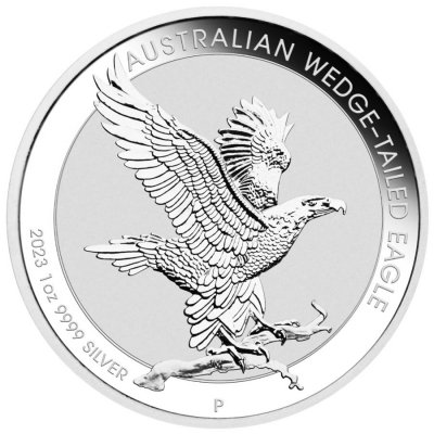 Perth Mint Stříbrná mince Orel klínoocasýWedge-tailed Eagle 1 oz – Zboží Mobilmania