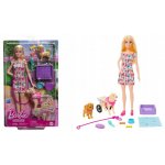 Mattel Barbie panenka a pejsek s invalidním vozíčkem – Zboží Mobilmania