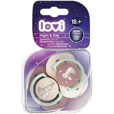 Lovi Silikon dynamický Night & Day pro holčičku 2 ks – Sleviste.cz