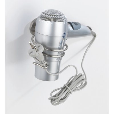 Wenko Držák na vysoušeč vlasů Cuba matný zinkový tlakový odlitek 10x8cm – Zboží Dáma Wenko Držák na vysoušeč vlasů Cuba matný zinkový tlakový odlitek 10x8cm – Zboží Dáma