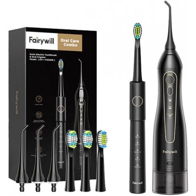 FairyWill Sonic FW-5020E + FW-E11 Black – Zboží Mobilmania