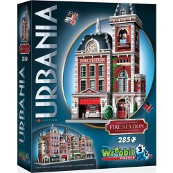 Wrebbit 3D puzzle Urbania: Hasičská stanice 285 ks