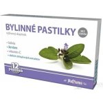 MedPharma BYLINNÉ PASTILKY Bez cukru s islandským lišejníkem 12 ks – Zboží Dáma