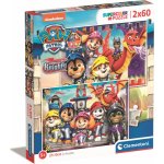 Clementoni Paw Patrol 24787 2 x 60 dílků – Hledejceny.cz