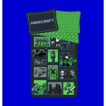 Jerry Fabrics Povlečení Minecraft Survival Mode 140x200 70x90 – Zboží Mobilmania