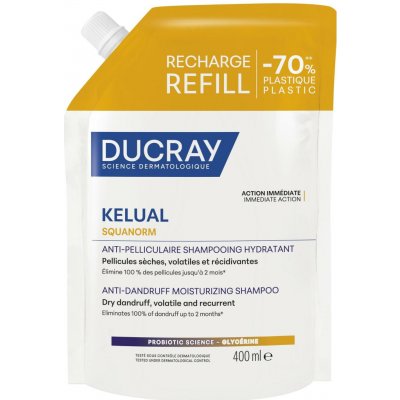 Ducray Kelual Squanorm Šampon hydratační na suché lupy 400 ml – Zboží Dáma