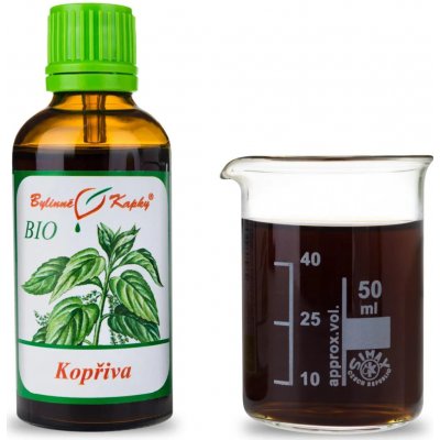 Bylinné kapky Kopřiva list BIO bylinné kapky 50 ml – Hledejceny.cz